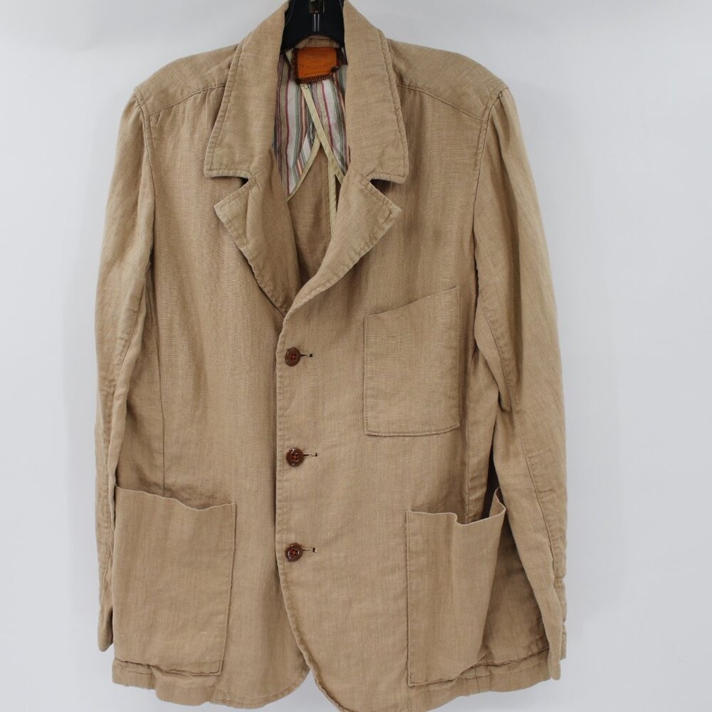 KATO Tool project sport coat mens medium three button field chore utility cotton